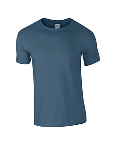 Triko GILDAN SOFTSTYLE ADULT T-SHIRT 153g, modrošedá, S