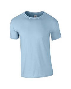 Triko GILDAN SOFTSTYLE ADULT T-SHIRT 153g, světle modrá, XL