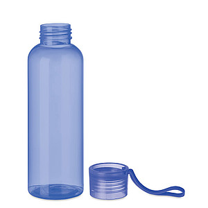 Tritanová láhev na pití, 500ml, transparentní královská modrá