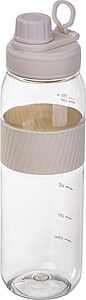 Tritanová láhev se silikonovým úchopem 750 ml, bílá