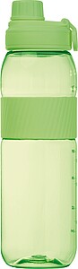 Tritanová láhev se silikonovým úchopem 750 ml, světle zelená