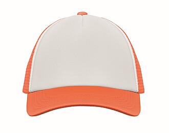 Truckers čepice, fluo oranžová