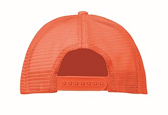Truckers čepice, fluo oranžová