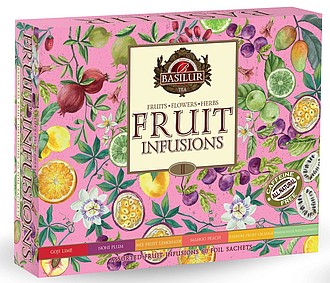 TUFRON - Basilur Fruit Infusions Assorted Vol. II přebal 60 gastro sáčků - reklamní předměty