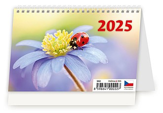 Týdenní "S" 2025, stolní kalendář - reklamní kalendáře
