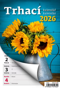 Týdenní trhací kalendář A5 2027 - reklamní kalendáře