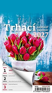 Týdenní trhací kalendář A6 2027