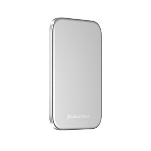 Ultratenká powerbanka Urban Vitamin Concord s 3000 mAh z RCS, stříbrná