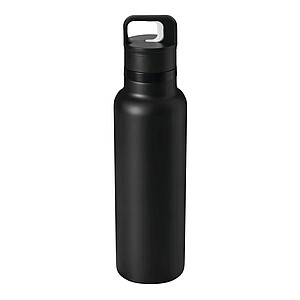 UMAJA Dvoustěnná vakuová termoska, 750 ml, černá - reklamní předměty