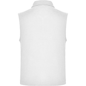 Unisex fleecová vesta, ROLY BELLAGIO, bílá, vel. 3XL