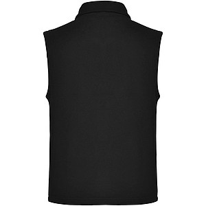 Unisex fleecová vesta, ROLY BELLAGIO, černá, vel. 3XL