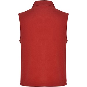 Unisex fleecová vesta, ROLY BELLAGIO, červená, vel. 3XL