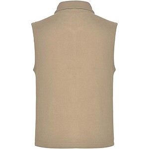 Unisex fleecová vesta Roly Bellagio, velikost 2XL, béžová