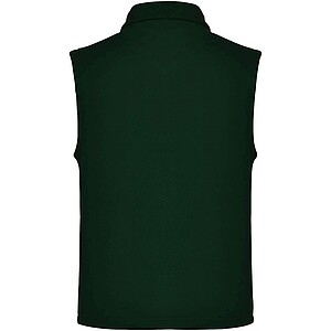 Unisex fleecová vesta Roly Bellagio, velikost XL, tmavě zelená