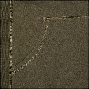 Unisex mikina Elevate Arora, velikost L, vojenská zelená - khaki