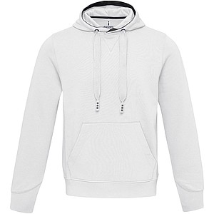 Unisex mikina Elevate Arora, velikost M, bílá
