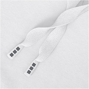 Unisex mikina Elevate Arora, velikost M, bílá