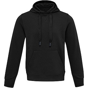 Unisex mikina Elevate Arora, velikost M, černá - potisk mikin