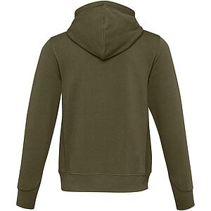 Unisex mikina Elevate Arora, velikost M, vojenská zelená - khaki