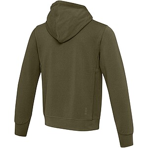 Unisex mikina Elevate Arora, velikost M, vojenská zelená - khaki