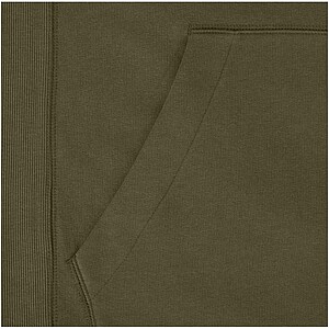 Unisex mikina Elevate Arora, velikost M, vojenská zelená - khaki