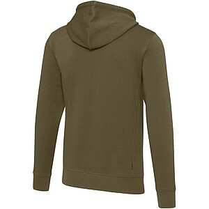 Unisex mikina Elevate Arora, velikost XS, vojenská zelená - khaki