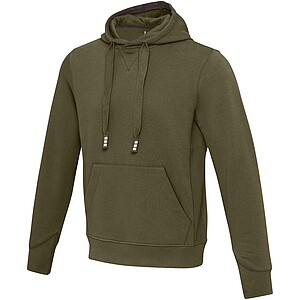 Unisex mikina Elevate Arora, velikost XXS, vojenská zelená - khaki