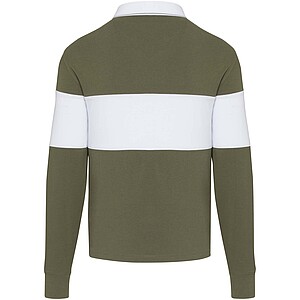 Unisex mikina Elevate Clyde, velikost L, zelená/bílá