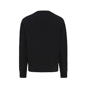 Unisex mikina Iqoniq Kruger z recyklované bavlny, černá, M