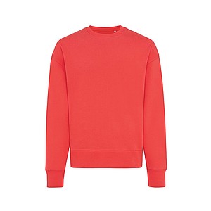 Unisex mikina Iqoniq Kruger z recyklované bavlny, červená, M