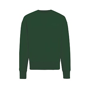 Unisex mikina Iqoniq Kruger z recyklované bavlny, zelená, XXS