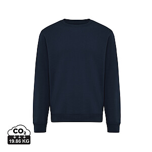 Unisex mikina Iqoniq Torla, velikost L, námořní modrá