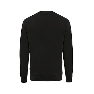 Unisex mikina Iqoniq Zion z recyklované bavlny, černá, XXS