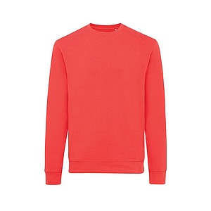 Unisex mikina Iqoniq Zion z recyklované bavlny, červená, M