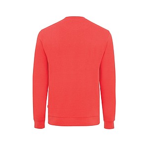 Unisex mikina Iqoniq Zion z recyklované bavlny, červená, XXS