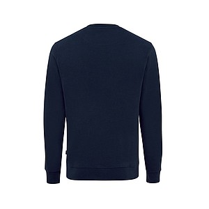 Unisex mikina Iqoniq Zion z recyklované bavlny, námořní modrá, XXS