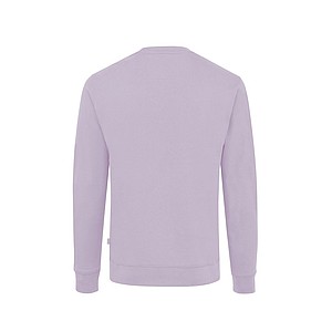 Unisex mikina Iqoniq Zion z recyklované bavlny, světle fialová, M