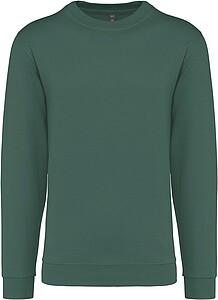 Unisex mikina KARIBAN, modrozelená, XS