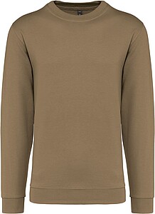 Unisex mikina KARIBAN, šedohnědá, XS