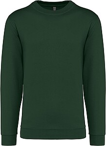 Unisex mikina KARIBAN, tmavě zelená, XS