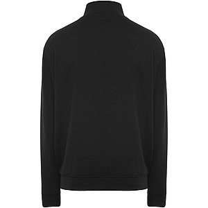 Unisex mikina na zip, ROLY ULAN, velikost M, černá