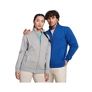 Unisex mikina na zip, ROLY ULAN, velikost M, vínová