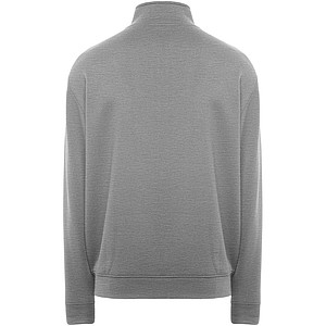 Unisex mikina na zip, ROLY ULAN, velikost XL, šedá