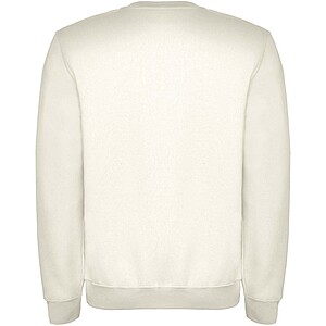 Unisex mikina Roly Clasica, velikost M, krémová bílá