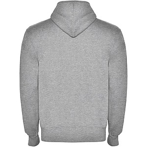 Unisex mikina s kapucí,ROLY MONTBLANC, světle šedý melír, vel. L