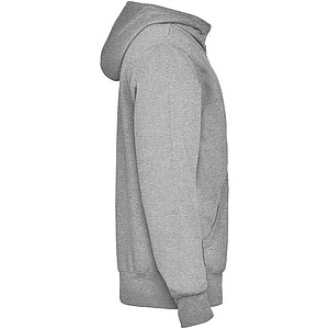 Unisex mikina s kapucí,ROLY MONTBLANC, světle šedý melír, vel. M