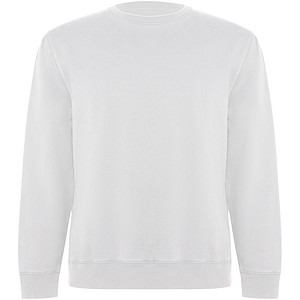 Unisex mikina s kulatým výstřihem, ROLY BATIAN, bílá, vel. XS