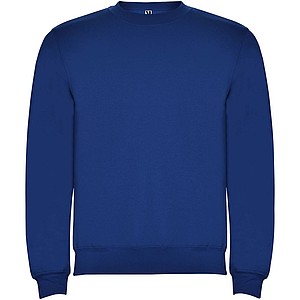 Unisex mikina s kulatým výstřihem, ROLY CLASICA, královská modrá, vel. L