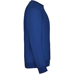 Unisex mikina s kulatým výstřihem, ROLY CLASICA, královská modrá, vel. L