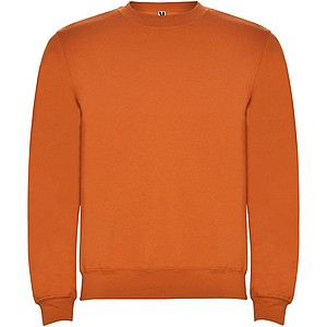 Unisex mikina s kulatým výstřihem, ROLY CLASICA, oranžová, vel. XS - potisk mikin